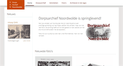 Desktop Screenshot of dorpsarchiefnoordwolde.nl